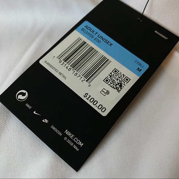 Nike Los Angeles Hoodie Men White/Blue BQ1655-100 - Picture 7 of 7